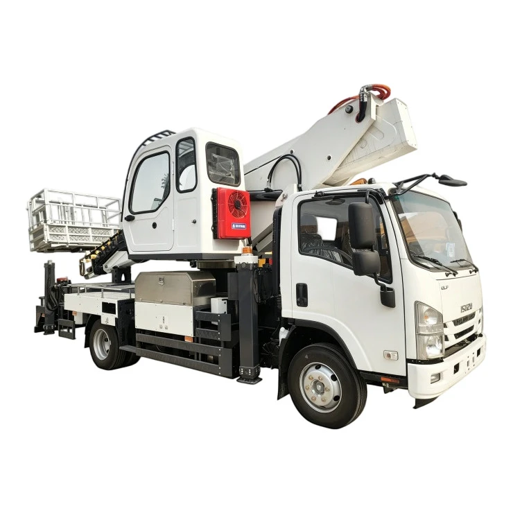 Plataforma montada en vehículo ISUZU